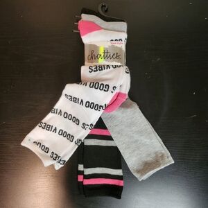 Chatties 3 Pairs Knee-High Socks, Womens